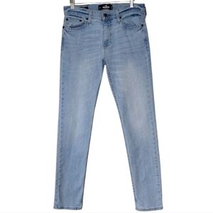 Hollister Women's Light Blue Epic Flex Mid-Rise Skinny Jeans Sz 29